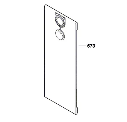 Sac à poussière pour aspirateur 3931 Bosch